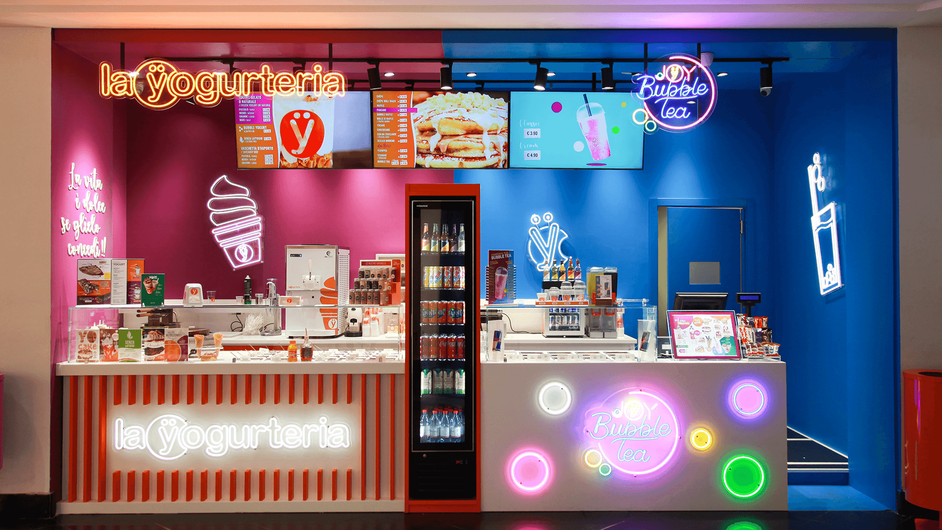 LA YOGURTERIA &#038; JOY BUBBLE TEA