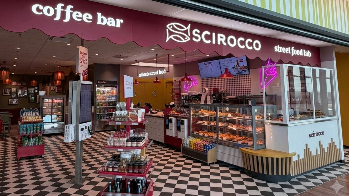 Scirocco Street Food Lab apre all’Aeroporto di Bergamo e accelera lo sviluppo del format
